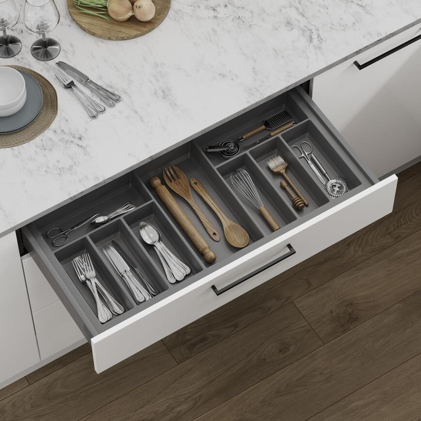 Anthracite Cutlery Tray