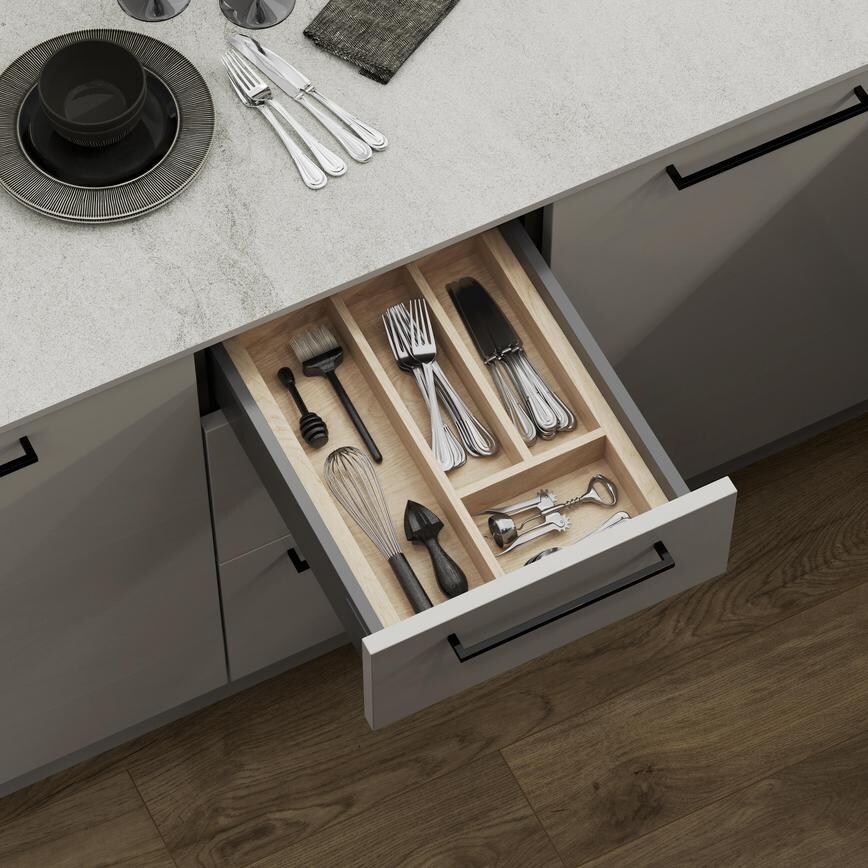 Timber Cutlery Tray