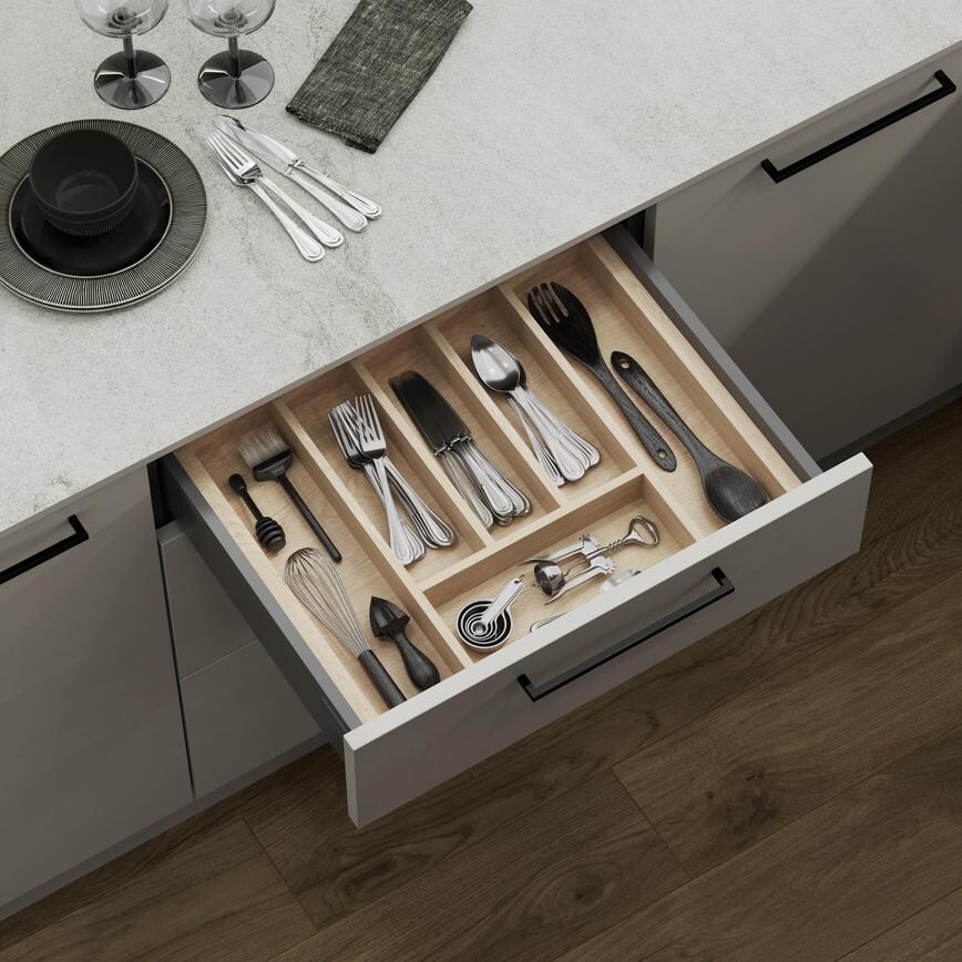 Timber Cutlery Tray