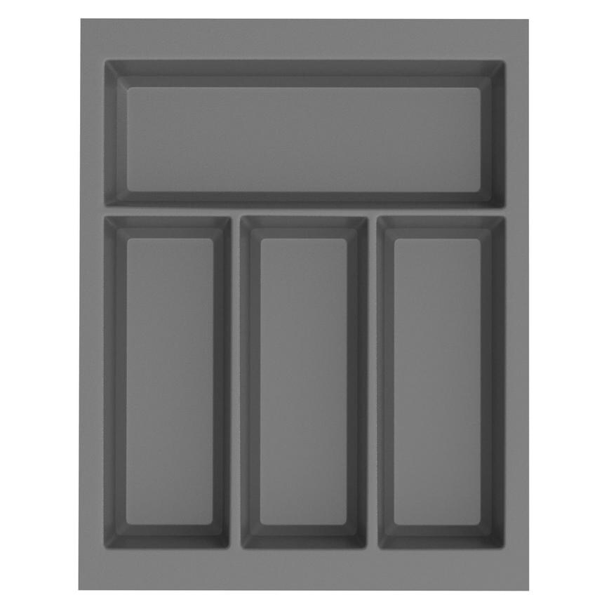 400mm Anthracite Cutlery Tray Upgrade