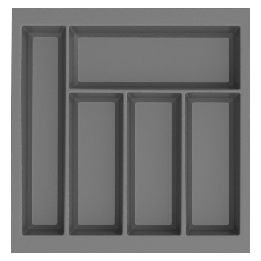 500mm Anthracite Cutlery Tray Upgrade