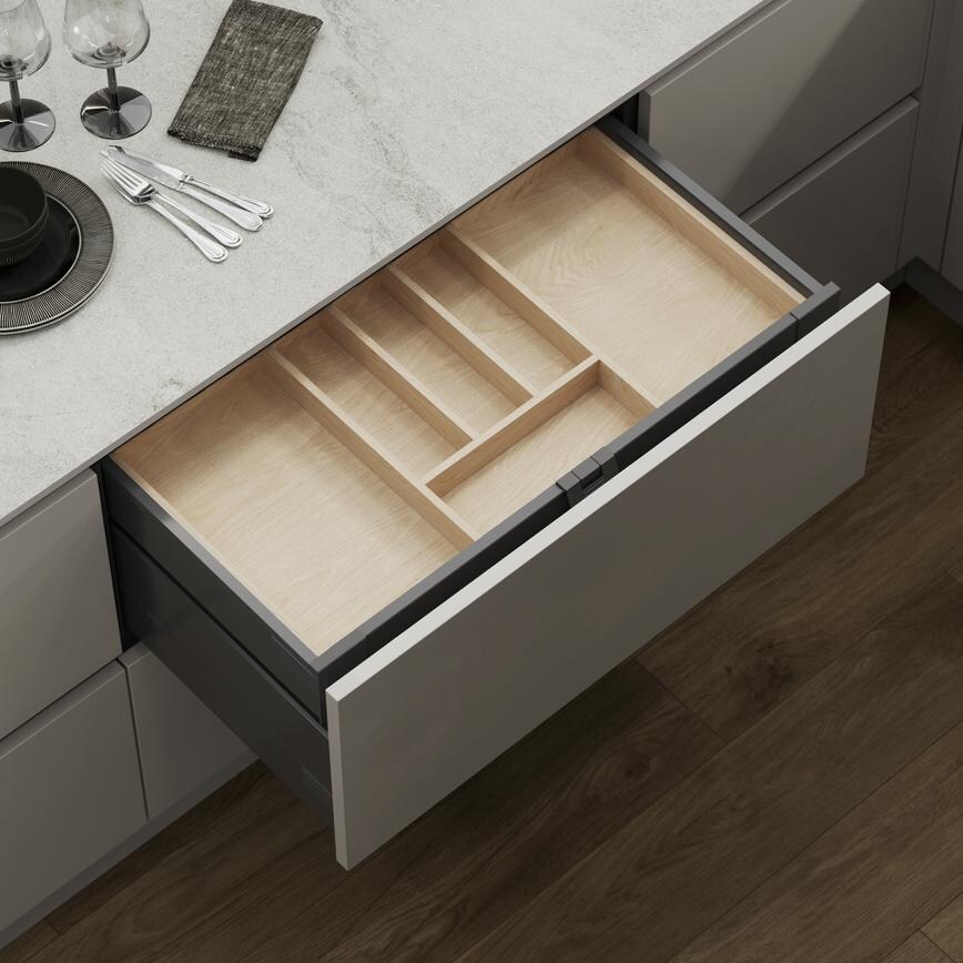 800mm Timber Cutlery Tray Upgrade
