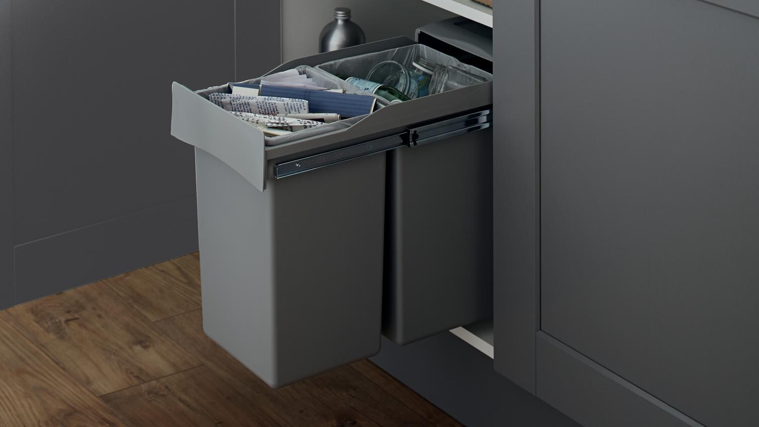 30L Pull-out Recycling Bin