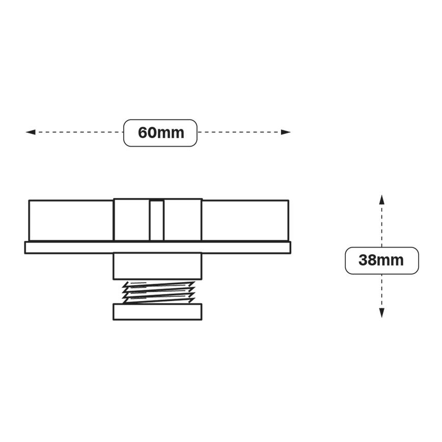 Easy Fit Cornice (RKC0155) Line Drawing