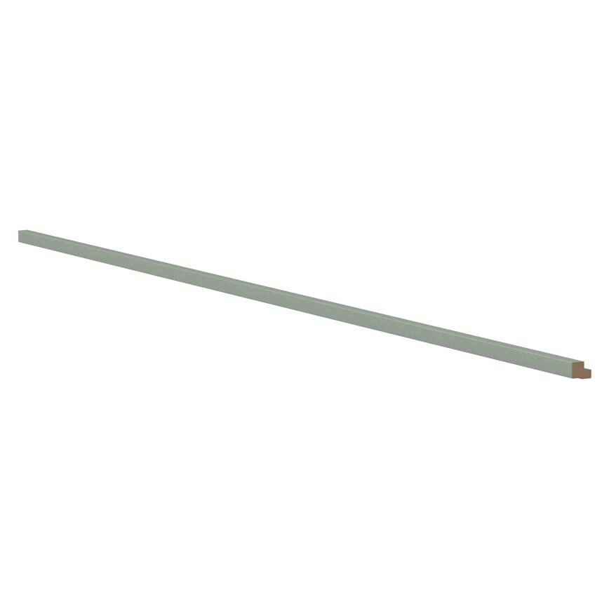 Grained Reed Green Cornice/Pelmet Square Profile