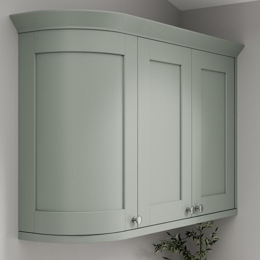 Halesworth Grain Reed Green 2.4m Continuous Classic Cornice