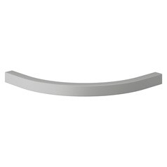 Chelford Matt Dove Grey 311mm Curved Square Cornice or Pelmet