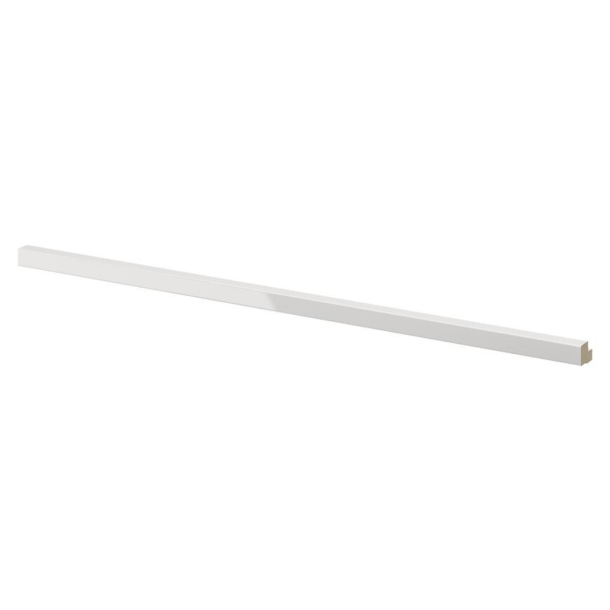 Gloss White 2.4m Continuous Square Cornice or Pelmet