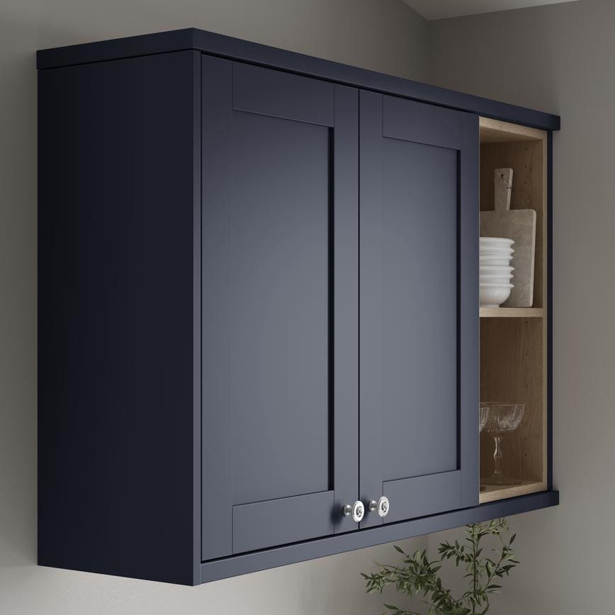 Chelford Matt Navy 2.4m Continuous Square Cornice or Pelmet
