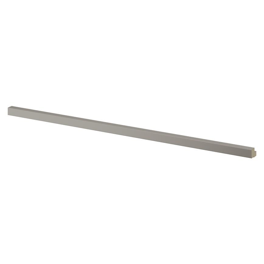 Chelford Matt Pebble 2.4m Continuous Square Cornice or Pelmet