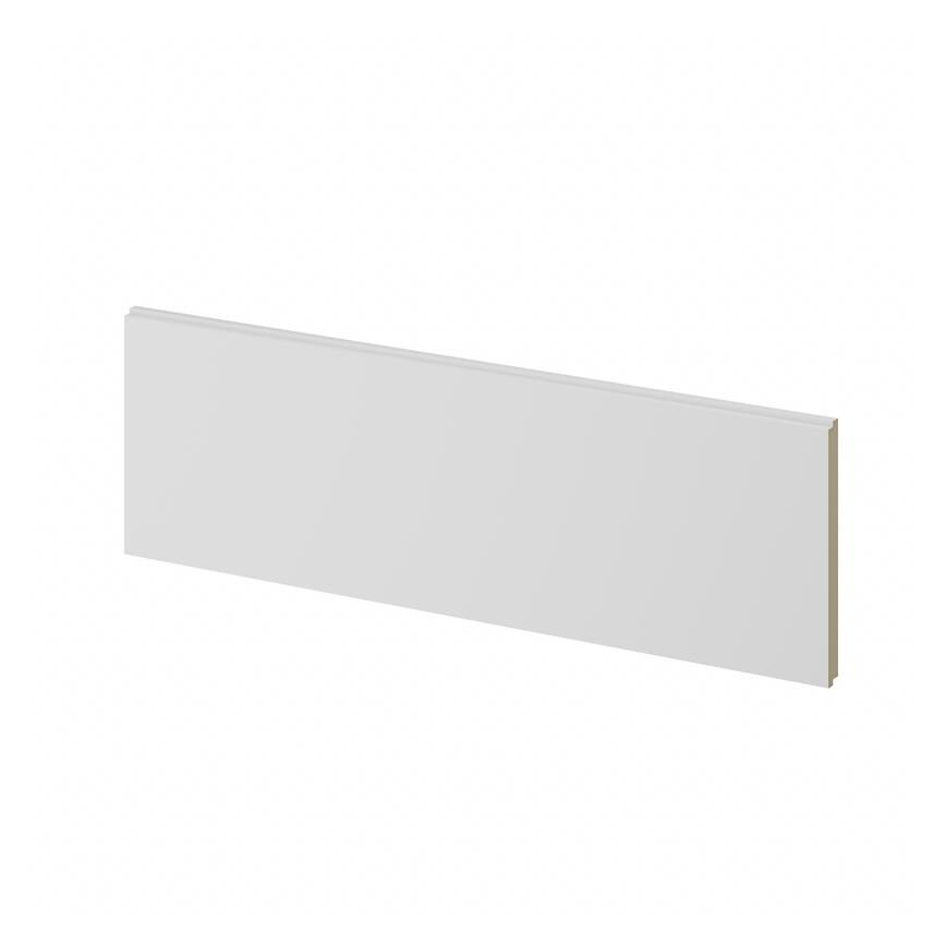 Greenwich Matt / Grain White / Light Oak 575mm x 15mm Plinth Return Plinth