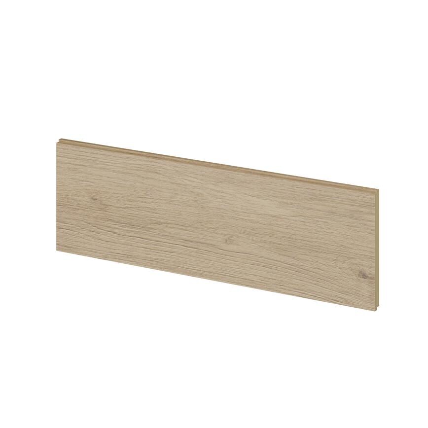 Greenwich Grain Light Grey Oak / Natural Oak 575mm x 15mm Plinth Return Plinth