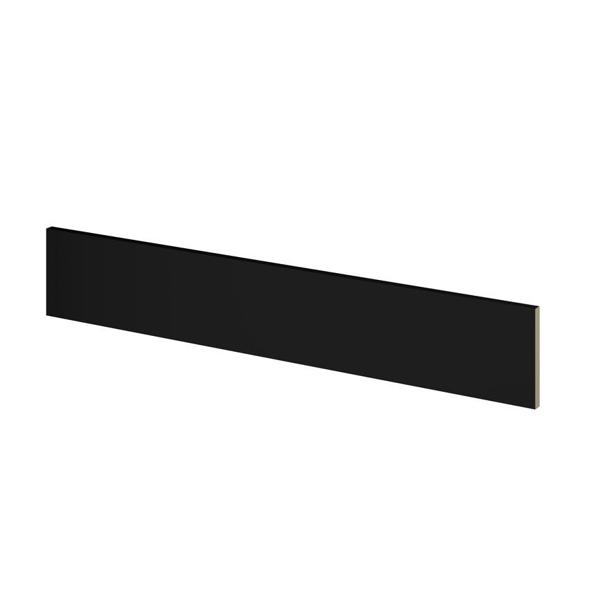 Matt Black 2750mm x 18mm Continuous Plinth