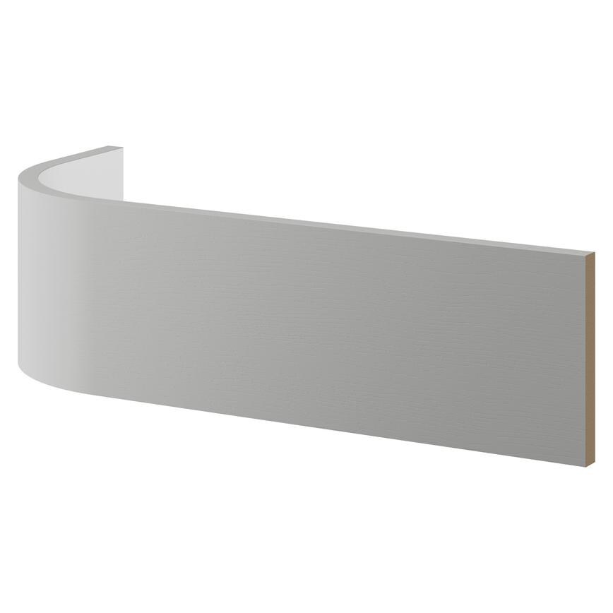 Halesworth Grain Dove Grey 563mm x 165mm x 18mm Plinth