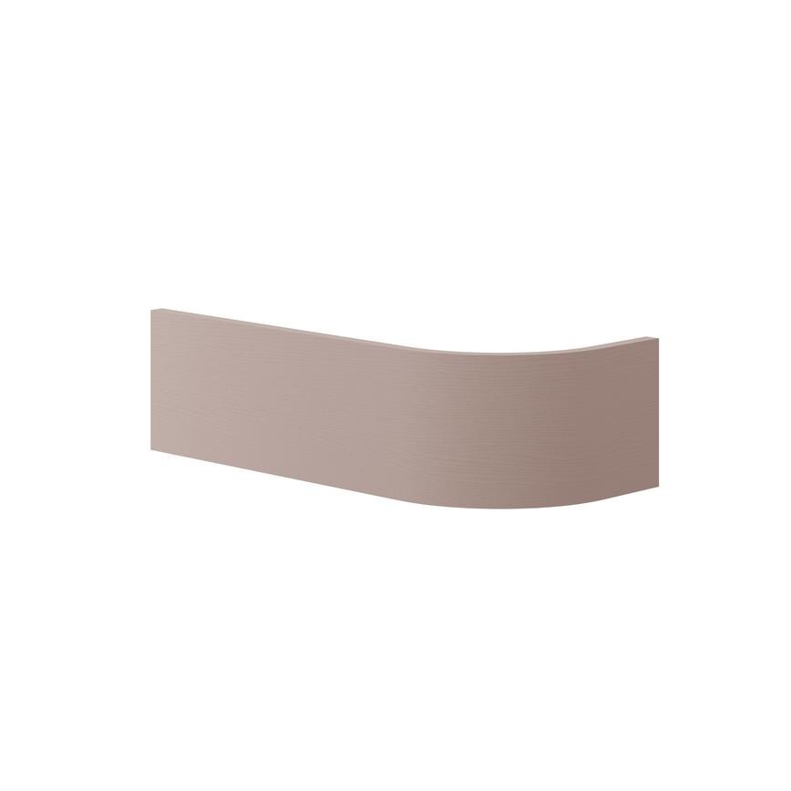 Grain Antique Rose 563mm x 165mm x 18mm Plinth shown fitted on a cabinet