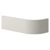 Clerkenwell Gloss Porcelain 563mm x 18mm Curved Plinth