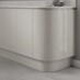 Clerkenwell Gloss Porcelain 563mm x 18mm Curved Plinth