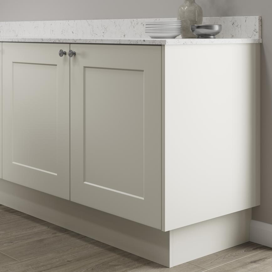 Ivory MFC Continuous Plinth 15mm