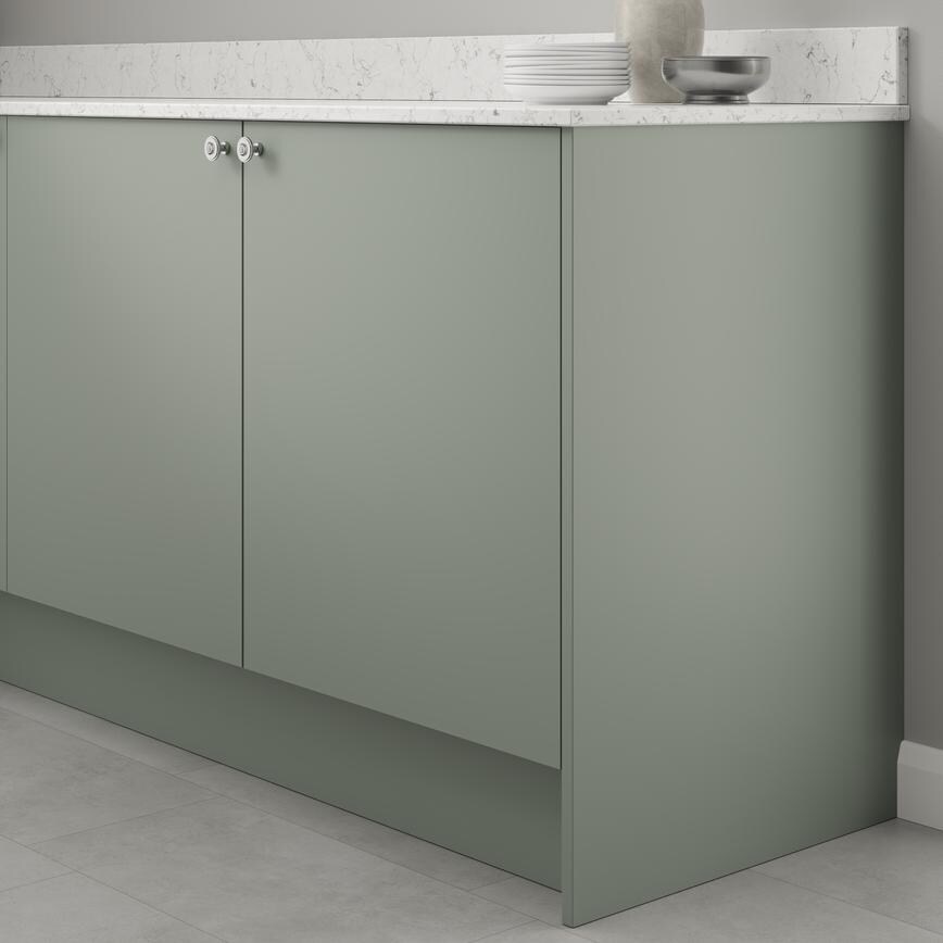 Greenwich Gloss Reed Green 2.75m x 165m x 15mm Plinth