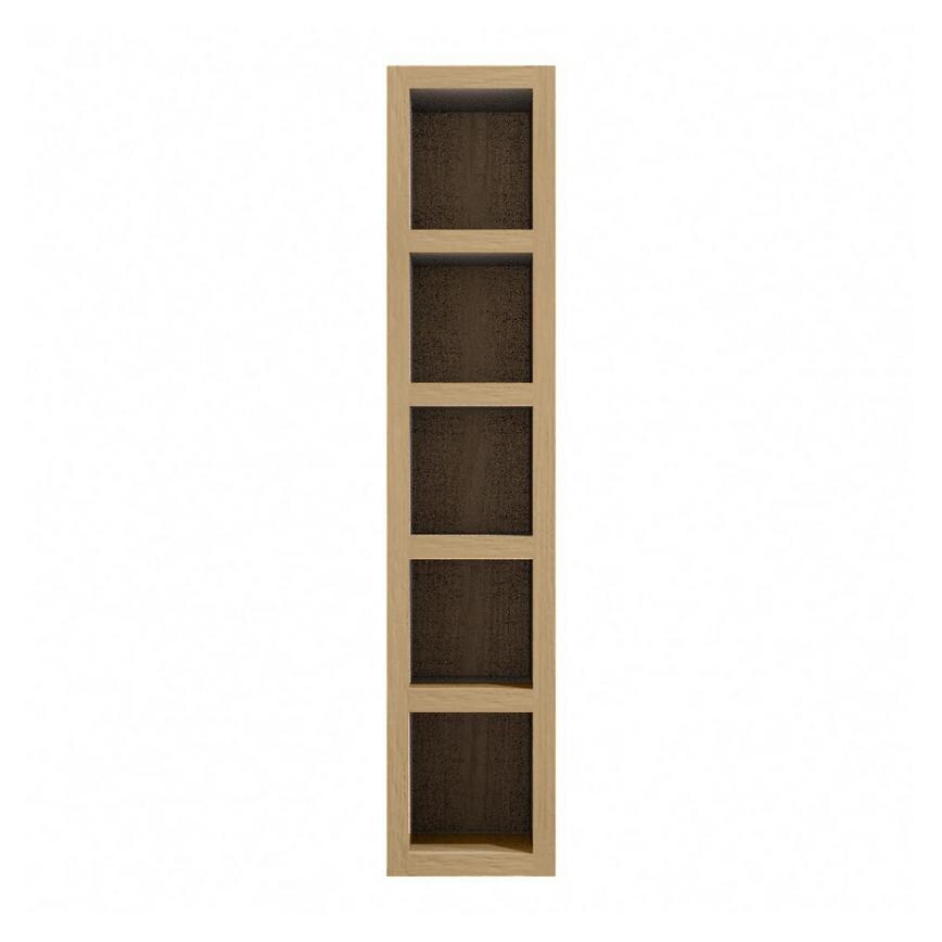 Grained Oak 150mm Wine Rack