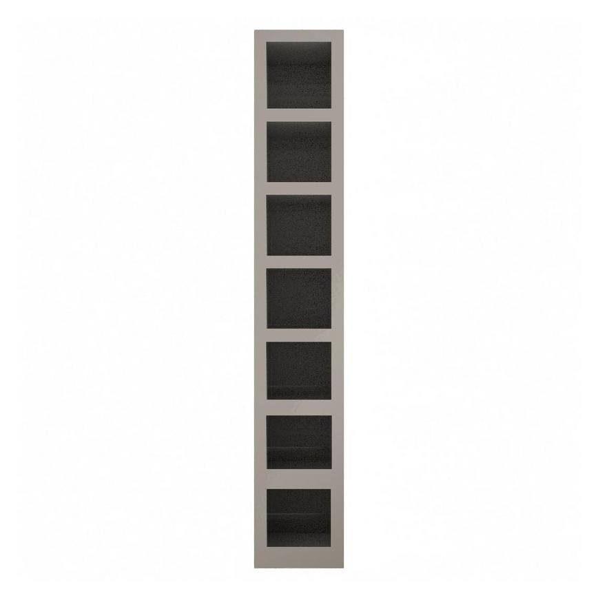Mirror Gloss Sand Grey 150mm Tall Wine Rack