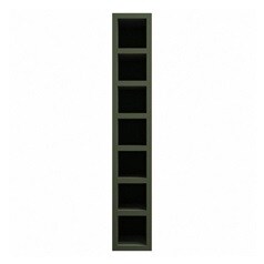 Frome Ash Green 150 Tall Wine Rack CAD Cut Out Primary