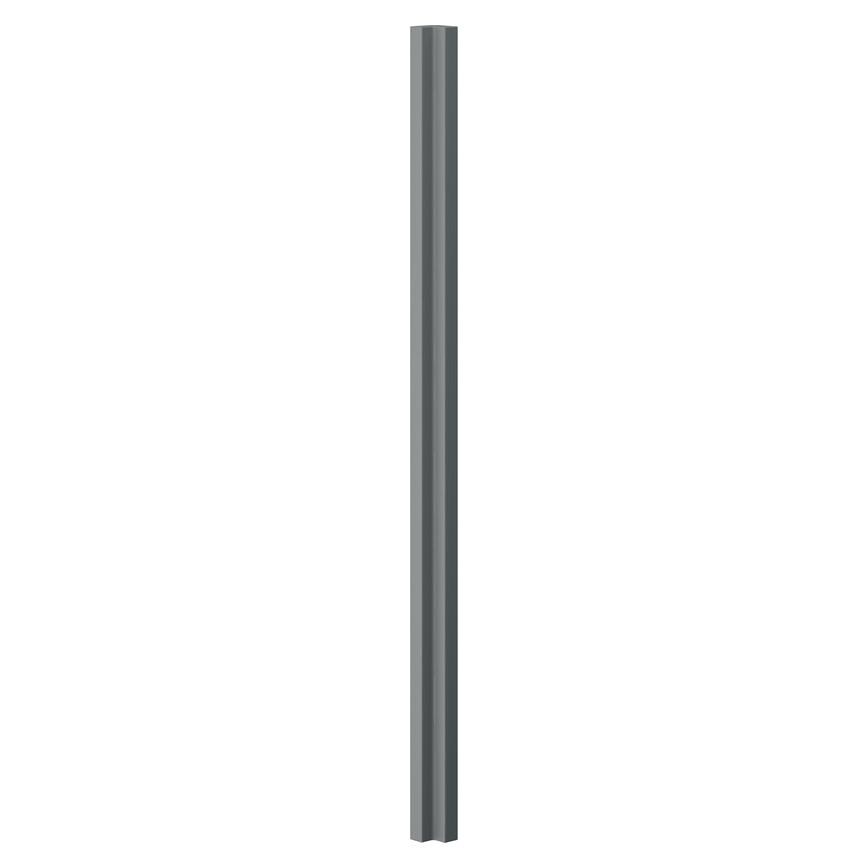 Dusk Blue Tall Wall Corner Fillet