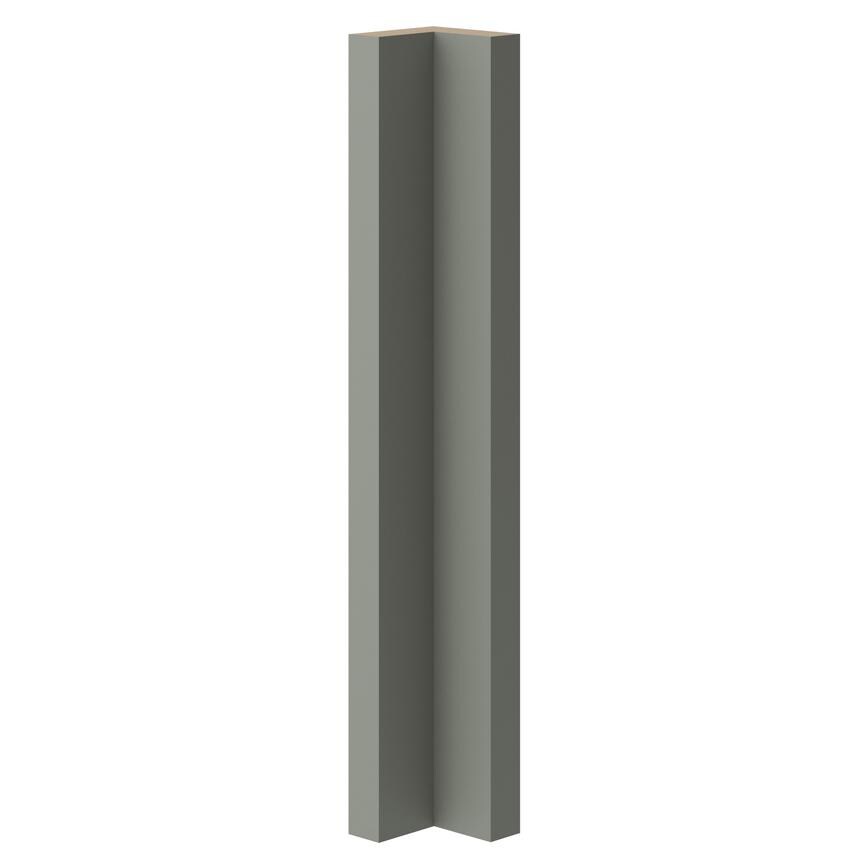 Hockley Super Matt ReedGreen Half Height Base Carousel Corner Fillets