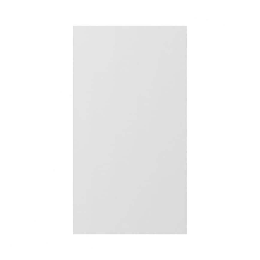 White Full Height Deep Wall Decor End