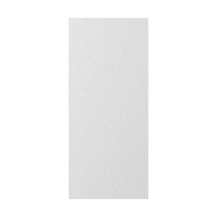Grained Dove Grey Tall Deep Wall Decor End