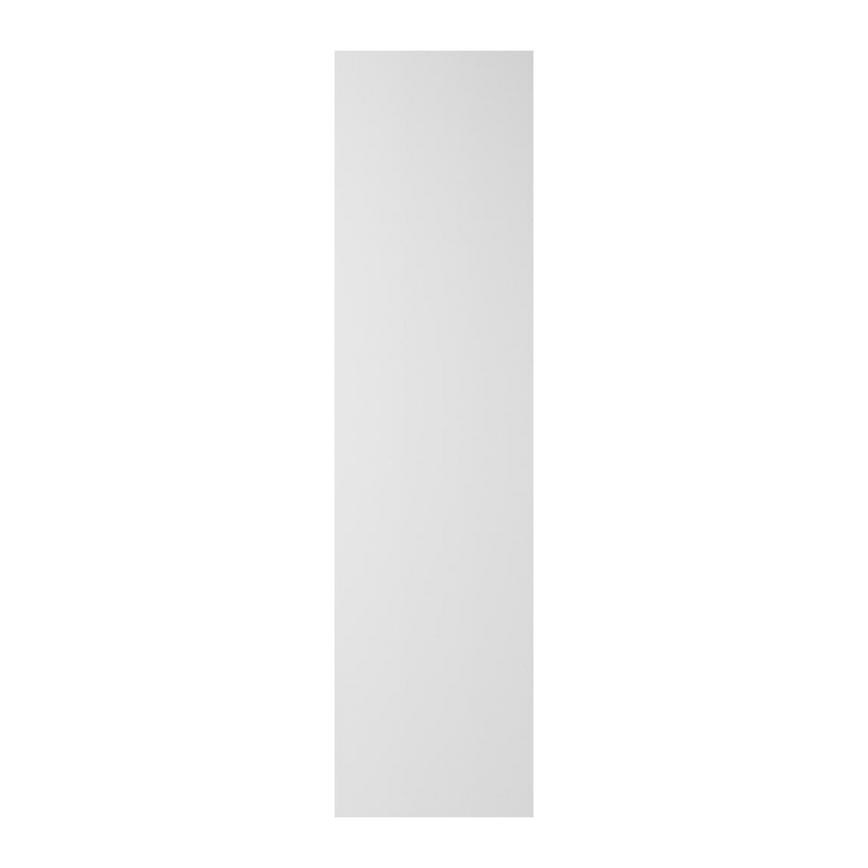 Matt White 16mm Tall Tower Decor End
