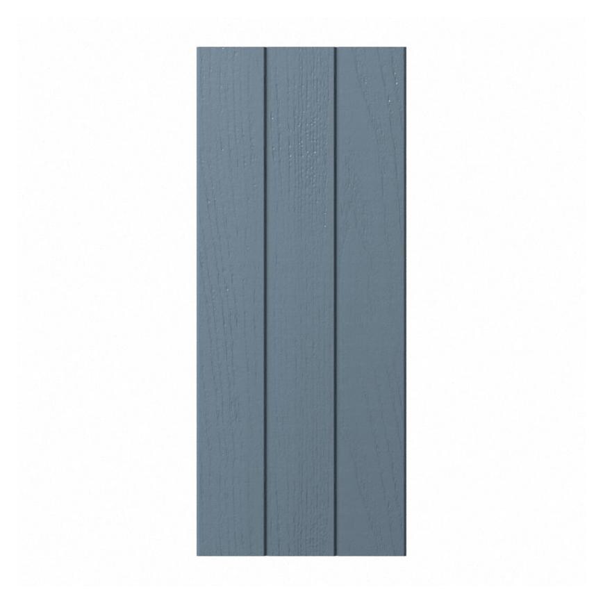 Chilcomb Navy Tongue and Groove Full Height Wall Decor End 752mm