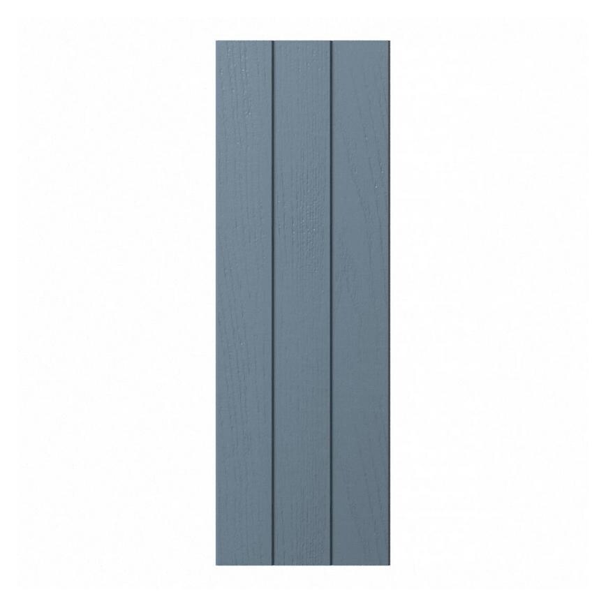 Chilcomb Navy Tongue and Groove Tall Wall Decor End 932mm