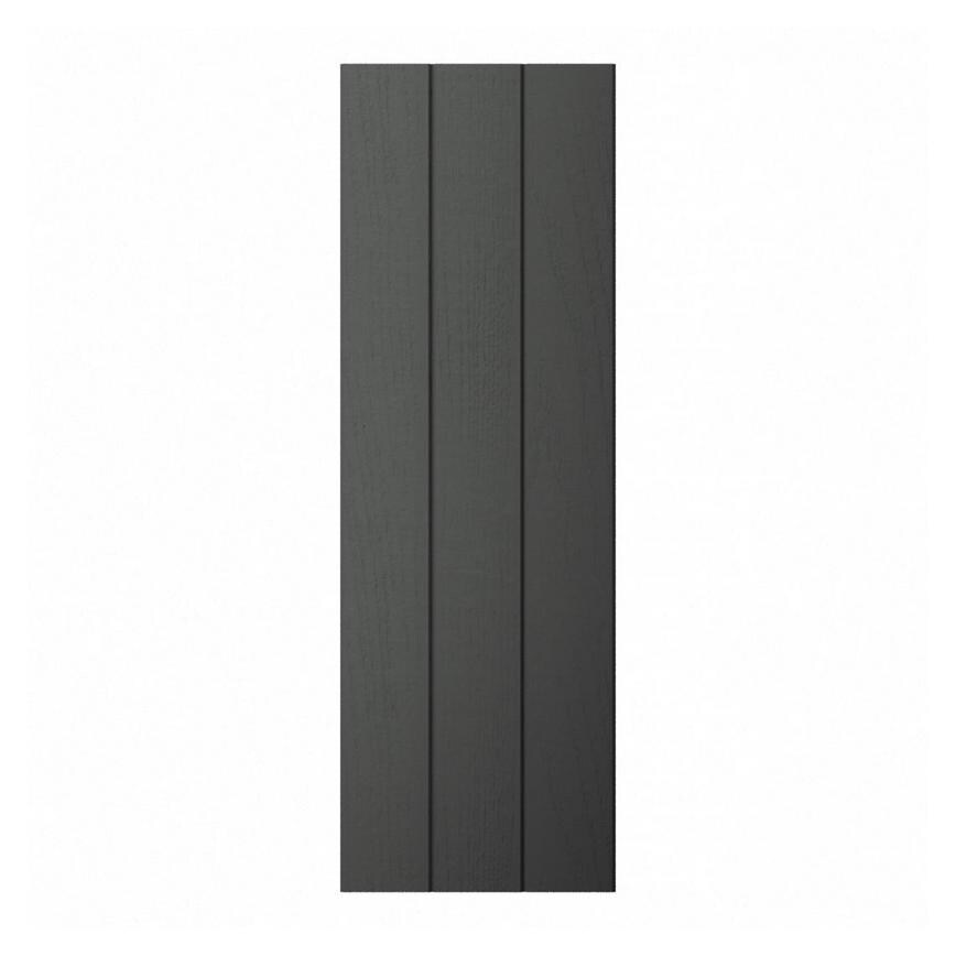 Charcoal T&G Tall Wall Decor End 932mm Front