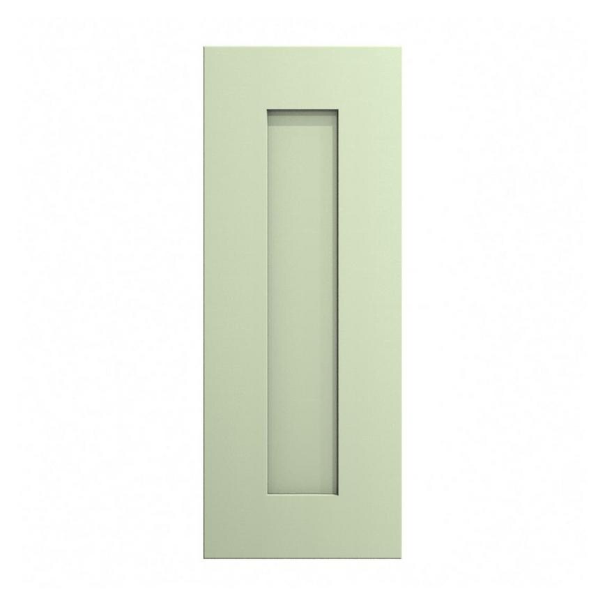 Chelford Reed Green Curved Base Decor End CAD Front