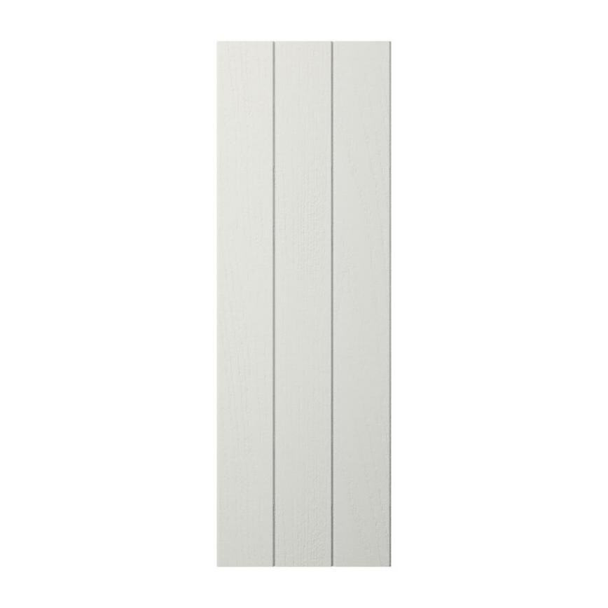 Porcelain Tongue and Groove Tall Wall Décor End - 932mm