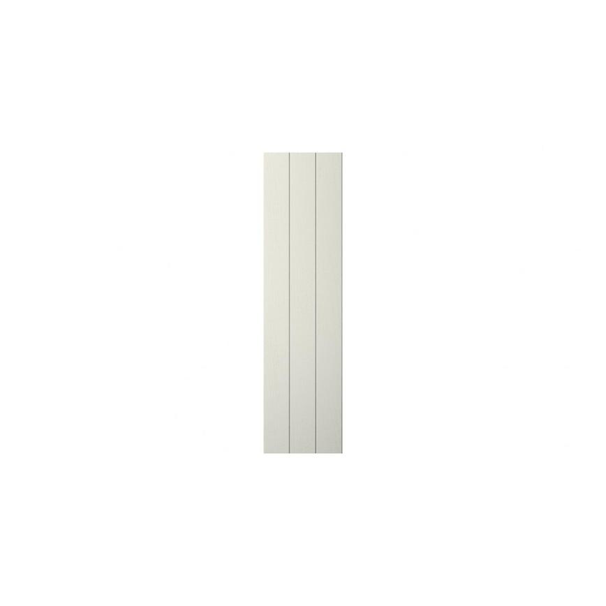 Grained Linen Tongue and Groove Tall Wall Décor End 1182mm