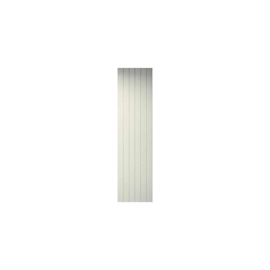 Grained Linen Tongue and Groove Tall Tower Décor End