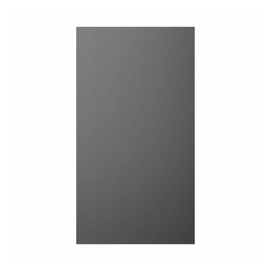 Super Matt Black Full Height Deep Wall Decor End