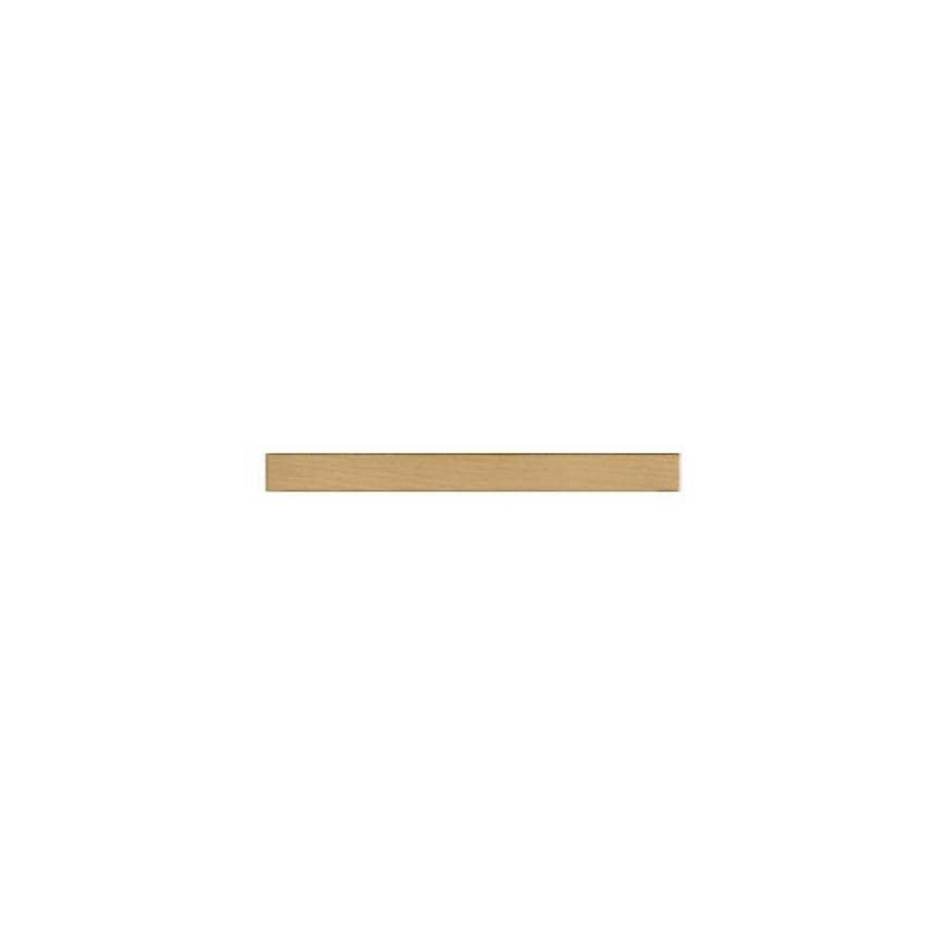 Grained Oak 45mm x 600mm Filler Panel shown from the Front