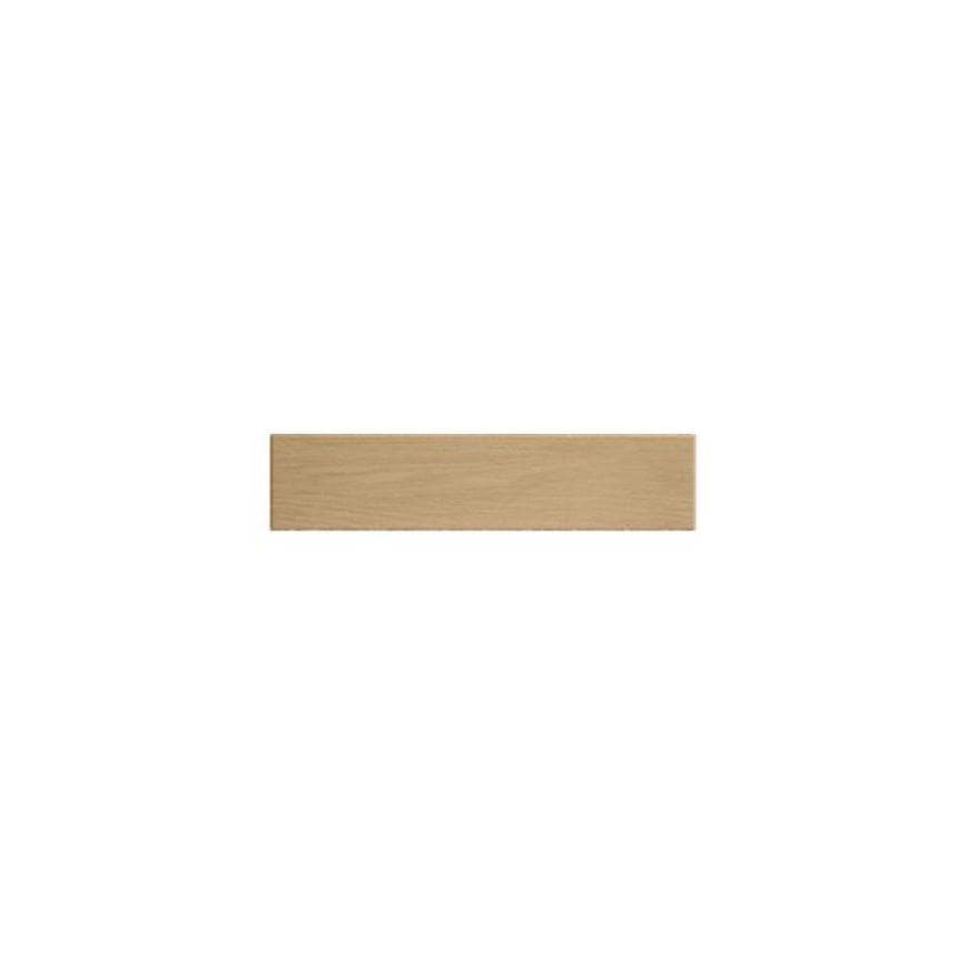 Grained Oak 141mm x 600mm Filler Panel Shown from the Front as a Single Infill