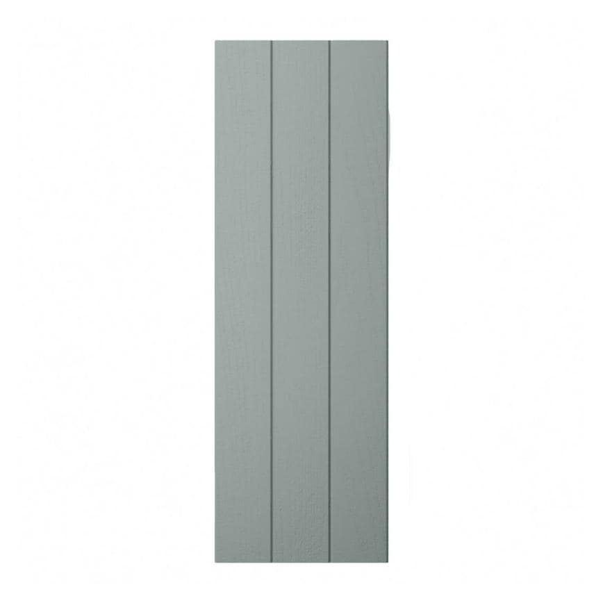 Grained Seafoam Tongue and Groove Tall Wall Decor End 932mm