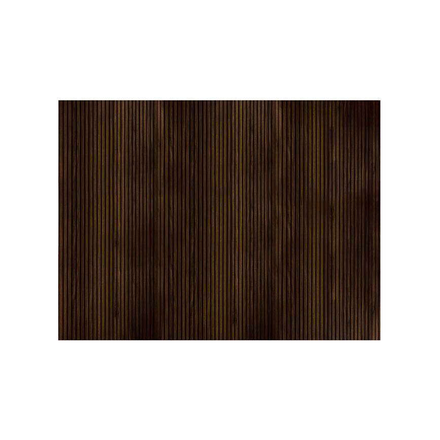 Reeded Walnut 940mm x 120mm Large Decor End Panel