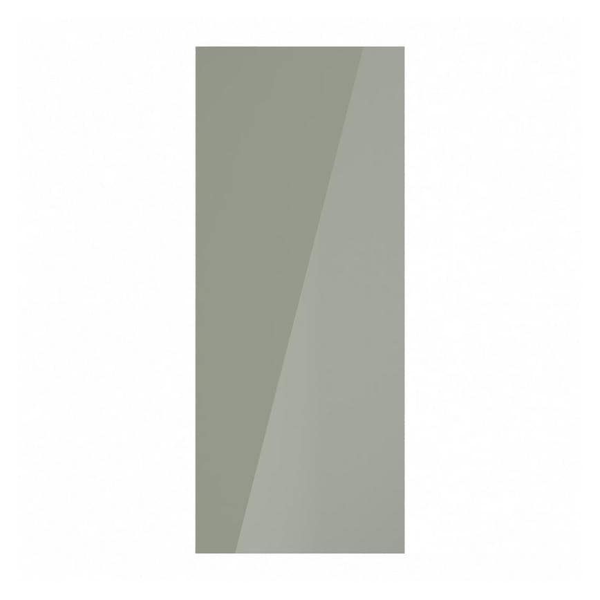 Hockley Mirror Gloss Reed Green Full Height Wall Decor End 740mm