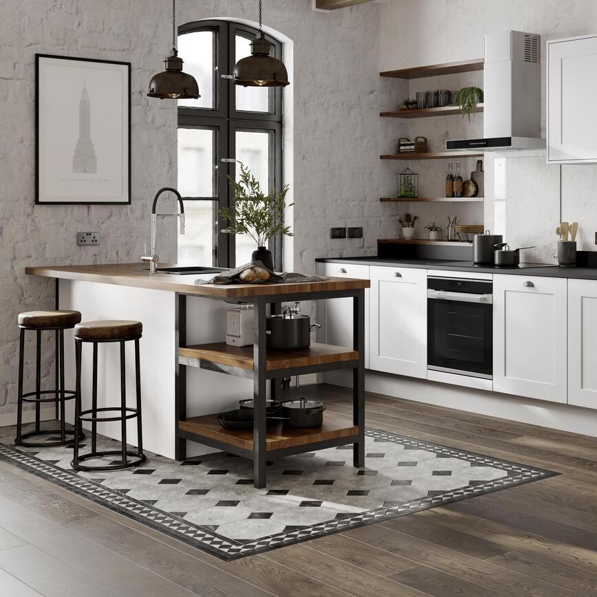 Matt Charcoal 910mm x 2400mm x 18mm Breakfast Bar Panel