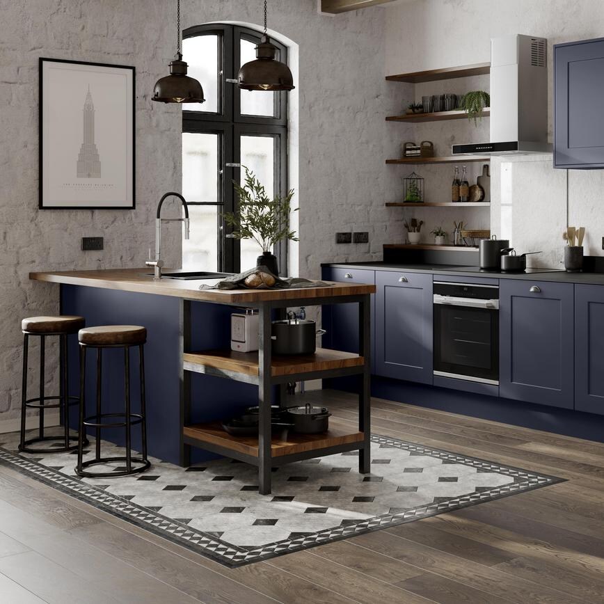 Matt Pebble 910mm x 2400mm x 18mm Breakfast Bar Panel