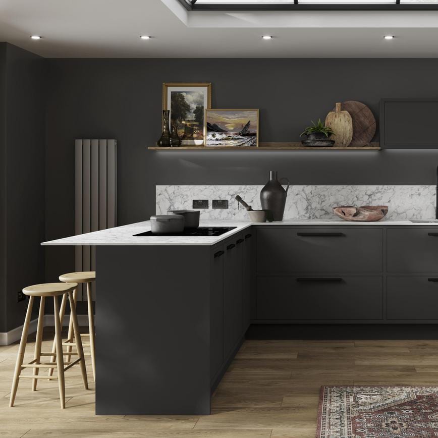 Hockley Super Matt Sandstone 940mm x 2400mm x 16mm Breakfast Bar Panel