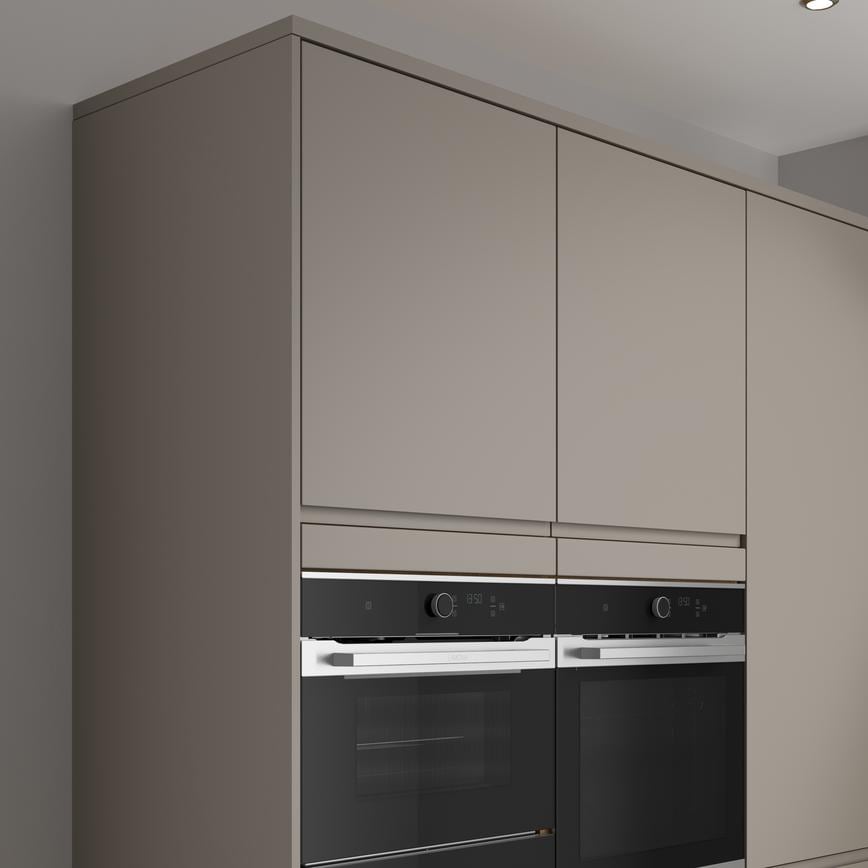 Clerkenwell Super Matt Sand Grey 2130mm x 595mm x 16mm End Panel