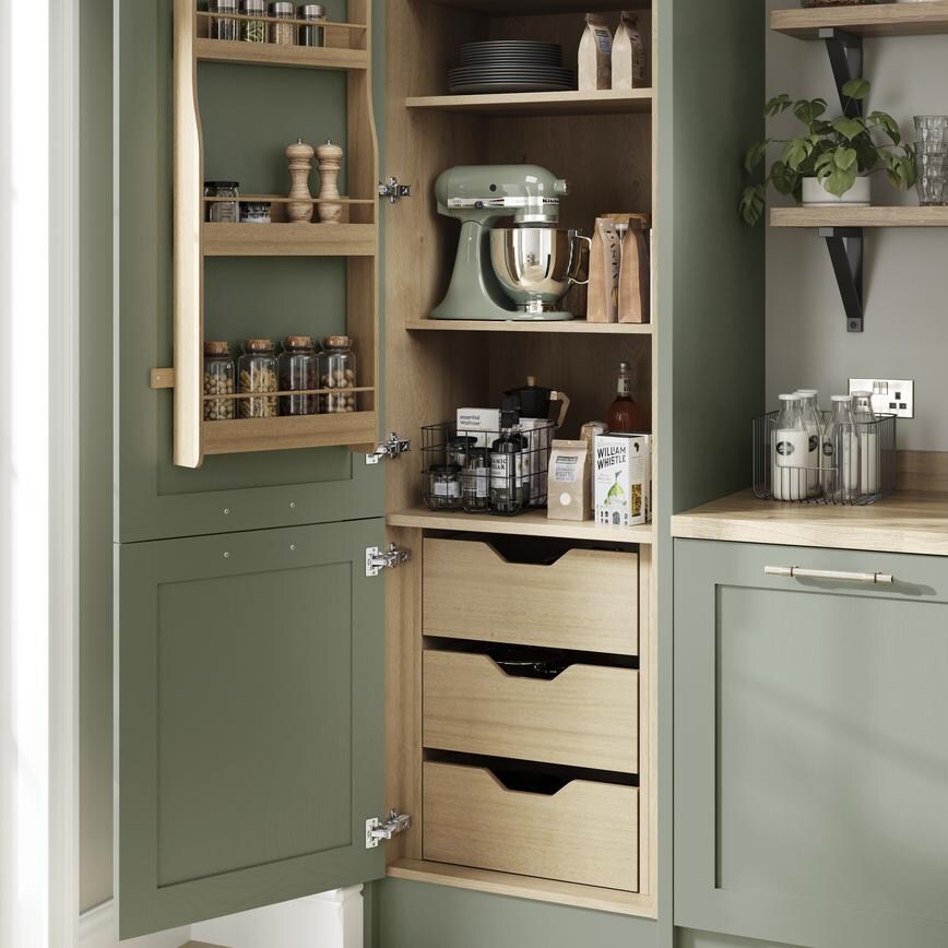500 Width Drawer Natural Oak