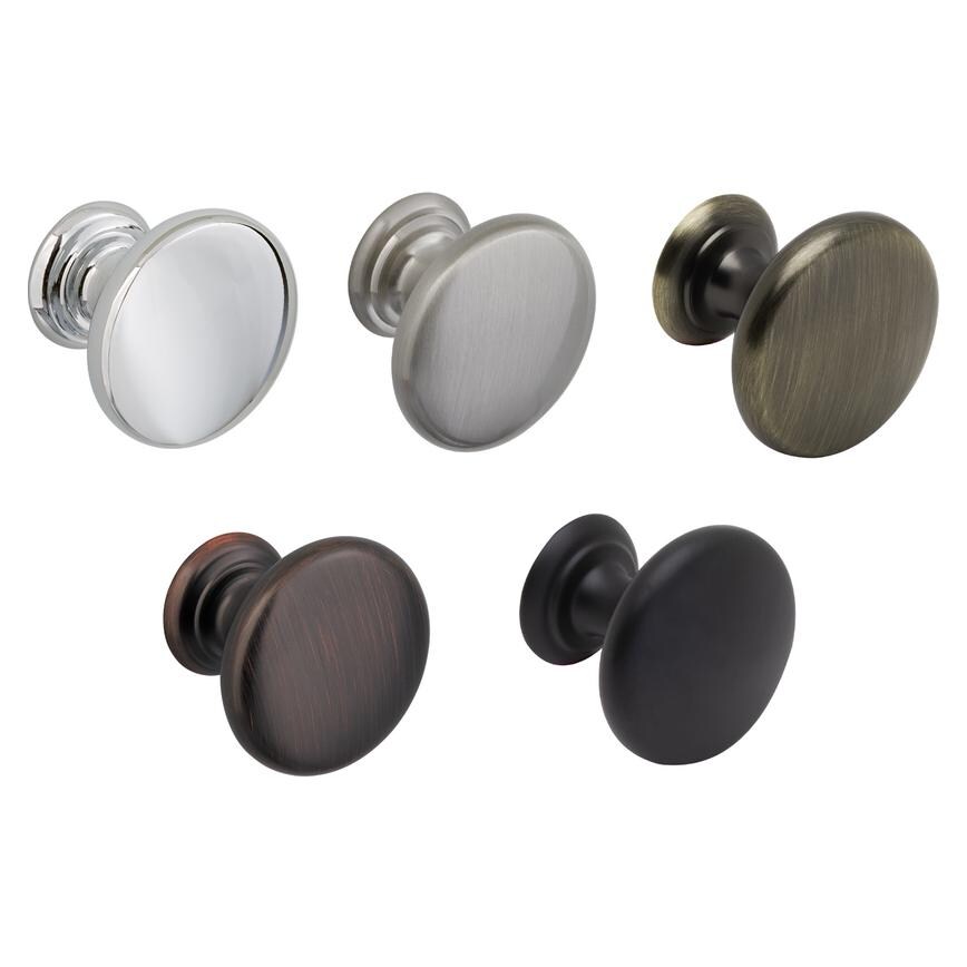 Earl Classic Round Cupboard Door Knob 32mm Family Image